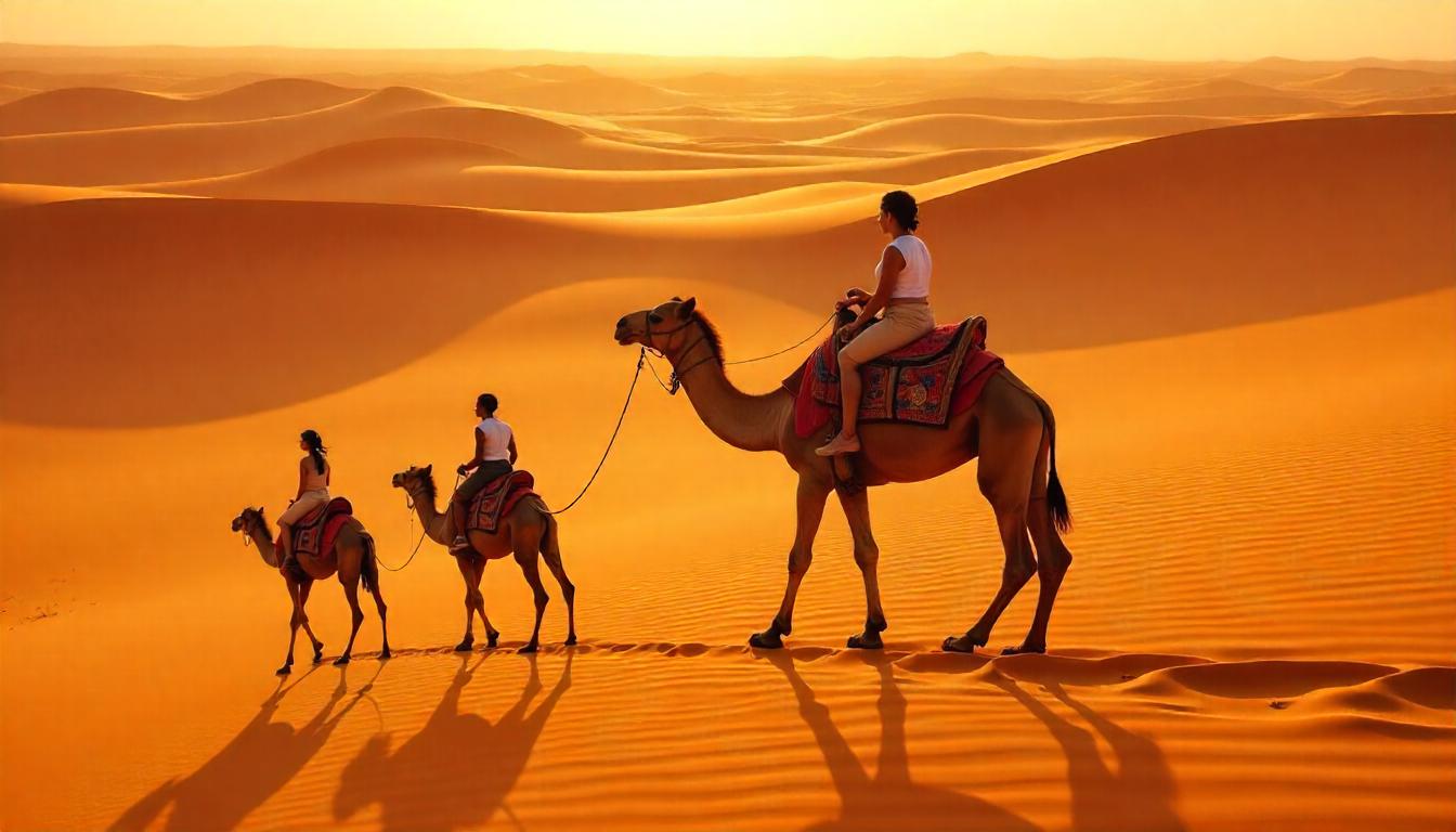 Morning Desert Safari with Camel Ride